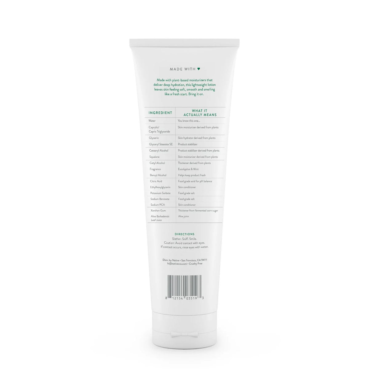 Eucalyptus & Mint Hand and Body Lotion 12 oz F65103