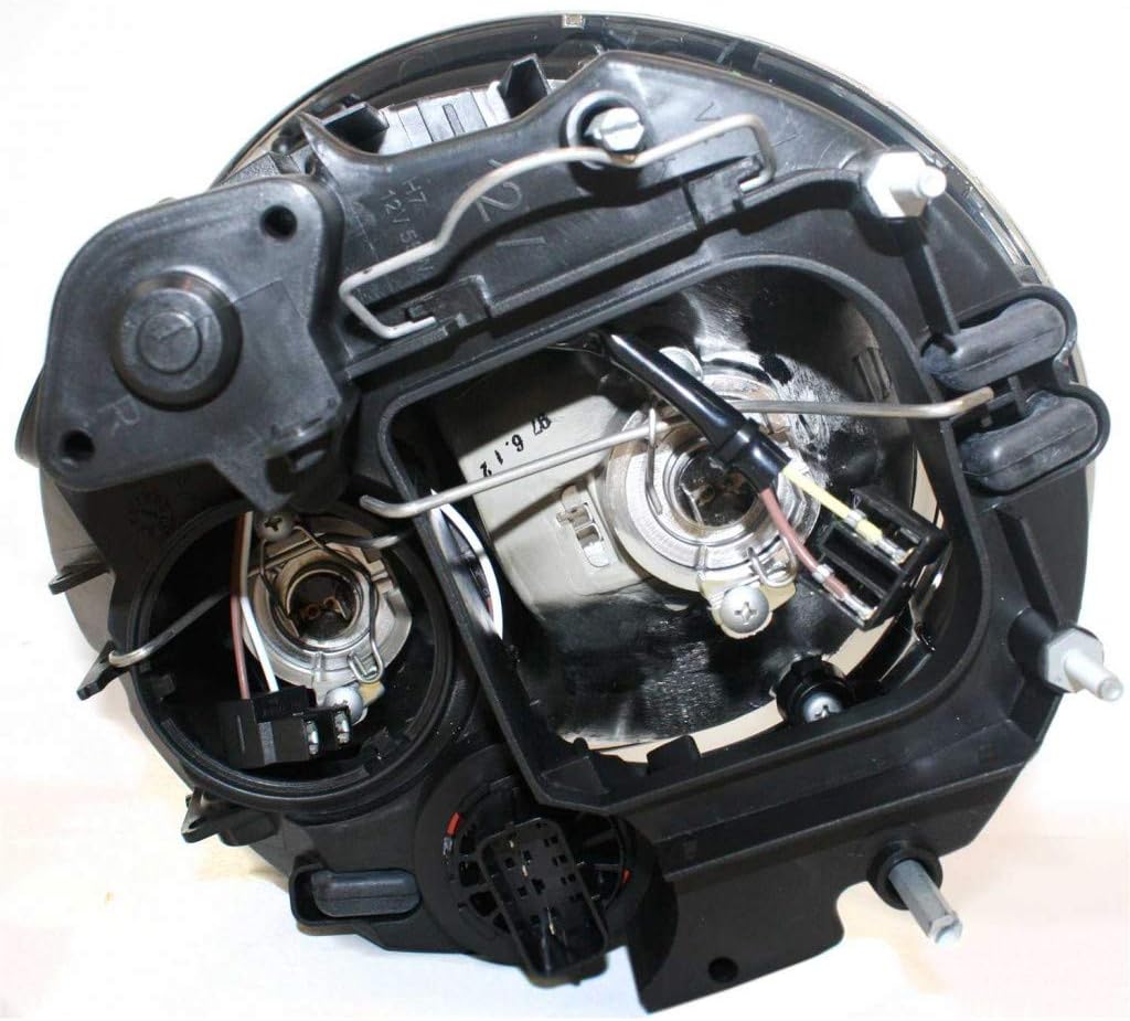 Passenger Side Headlight Assembly with Bulbs U460