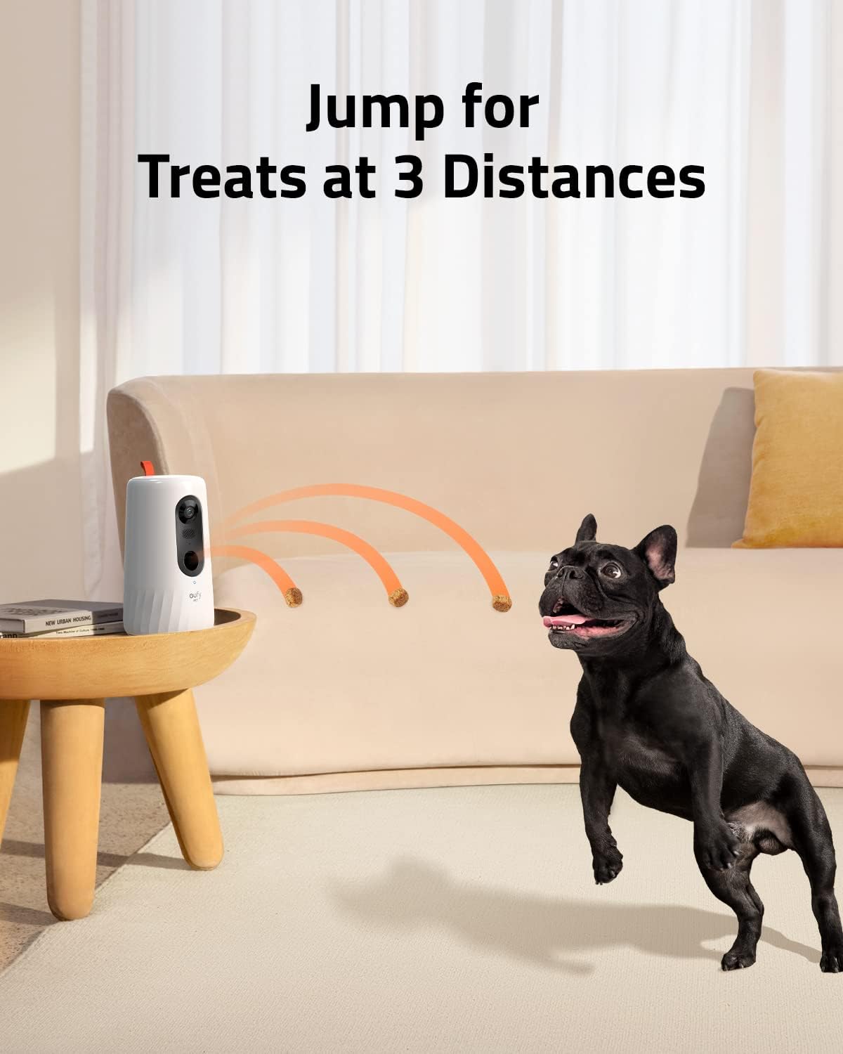 1080p Pet Dog Camera with Treat Dispenser F97078