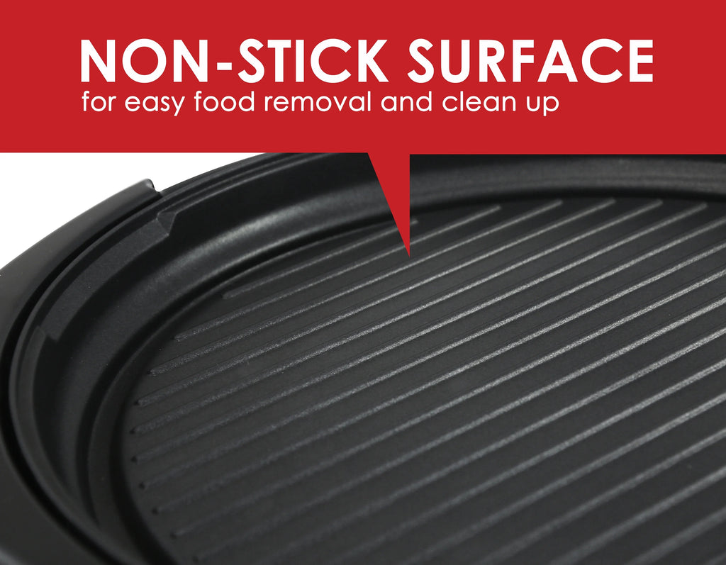 Black Electric Indoor Grill R686