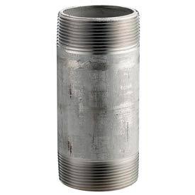 1/4x6 NPT Male Seamless Pipe Nipple, Pkg Qty 25 Y3317