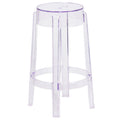 Clear Counter Height Stool O2973