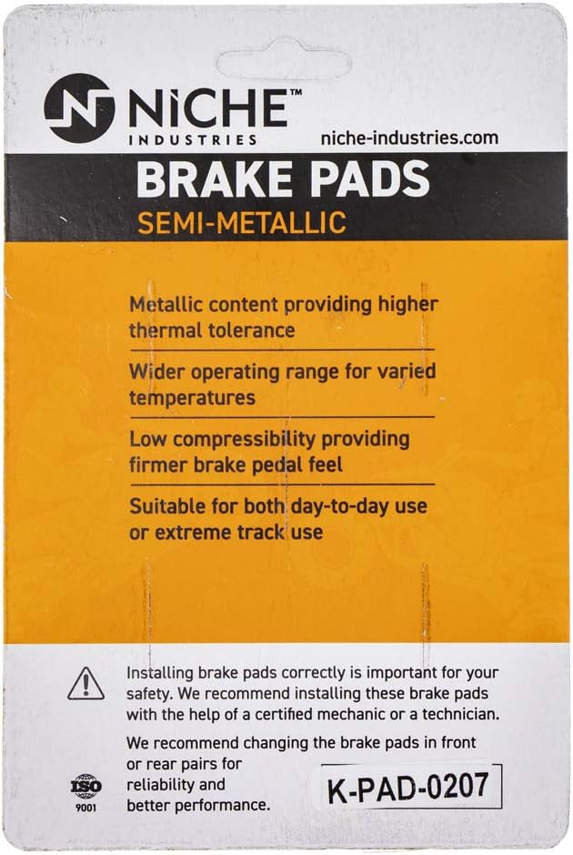 Front Semi-Metallic Brake Pad 4 Pack X171810