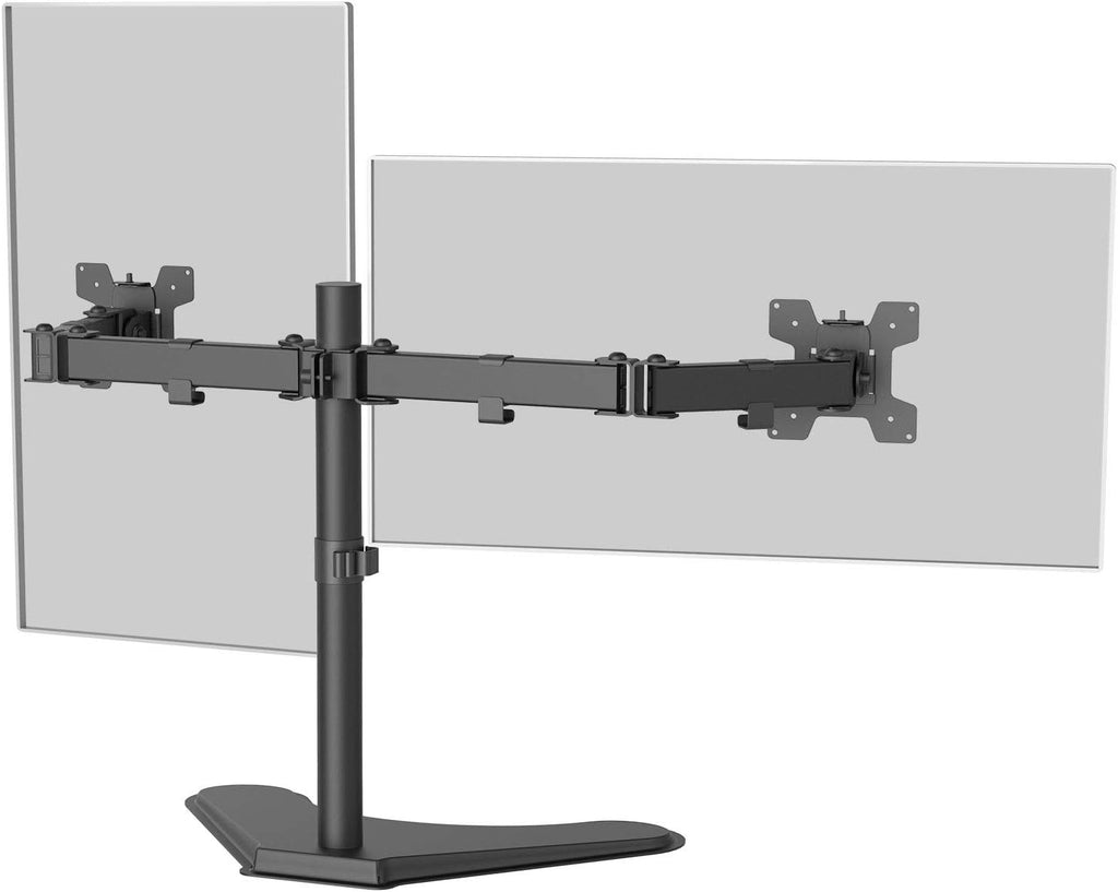 Dual LCD Monitor Desk Mount, Black L699501