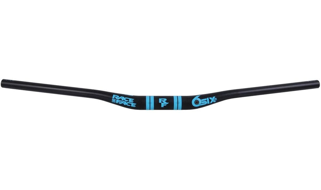 SixC Carbon Riser Handlebar 35 x 820mm 35mm Rise Silver K8061