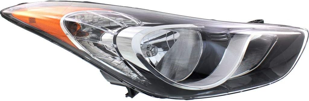 Headlight Assembly for Hyundai Elantra 2011 2012 2013 Driver Side Halogen V92545