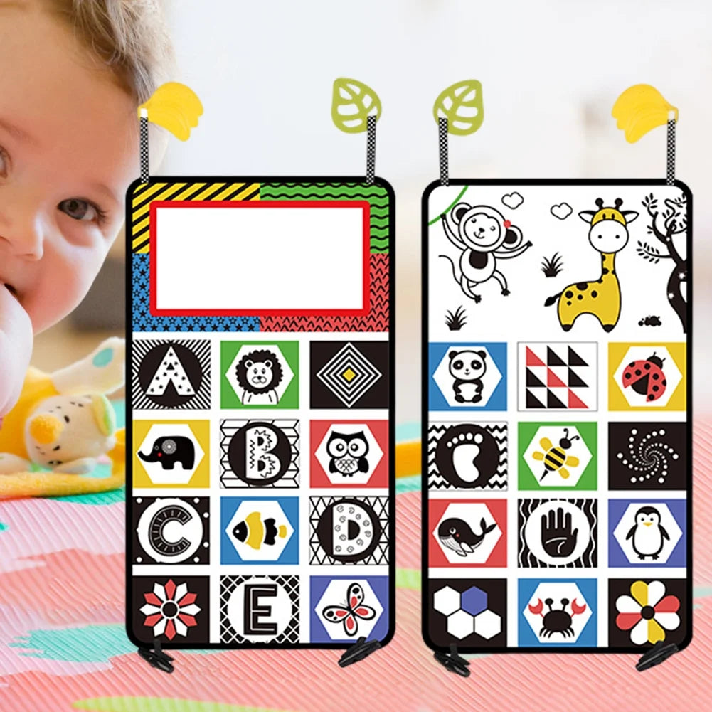 Foldable Mirror Toy Visual Auditive Toys (Alphabet) J3483