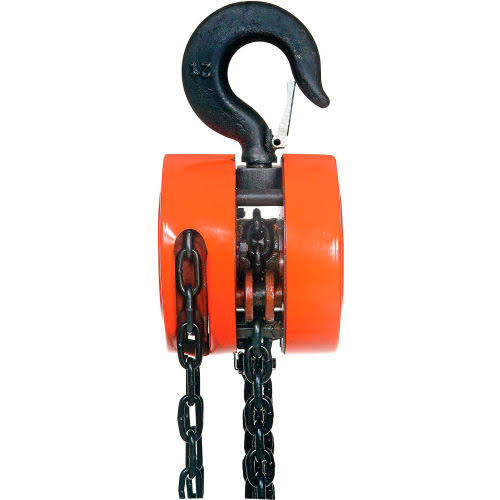 Manual Chain Hoist 20 Foot Lift 2,000 Pound Capacity M43649