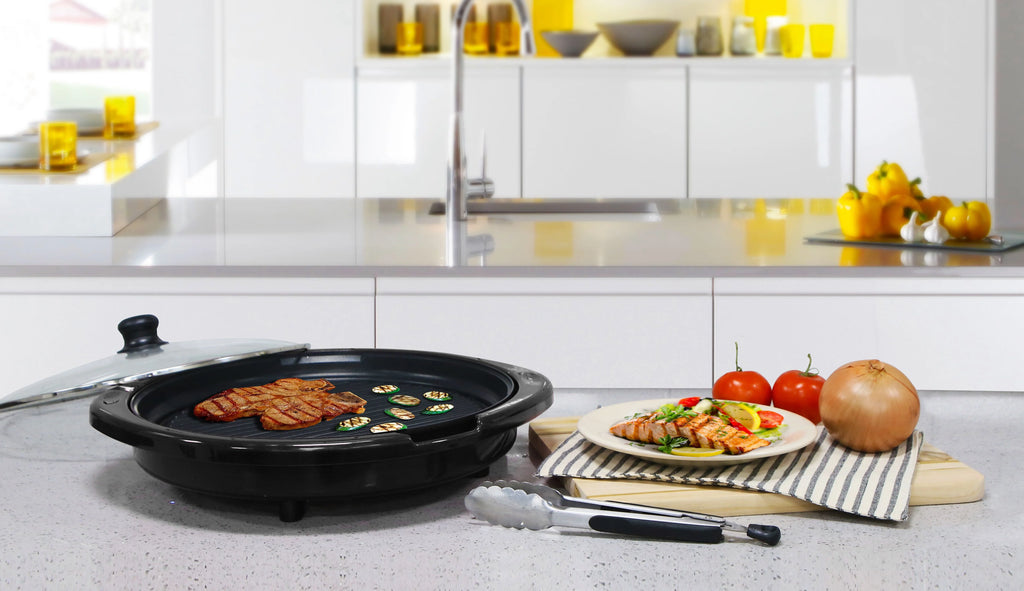 Black Electric Indoor Grill R686