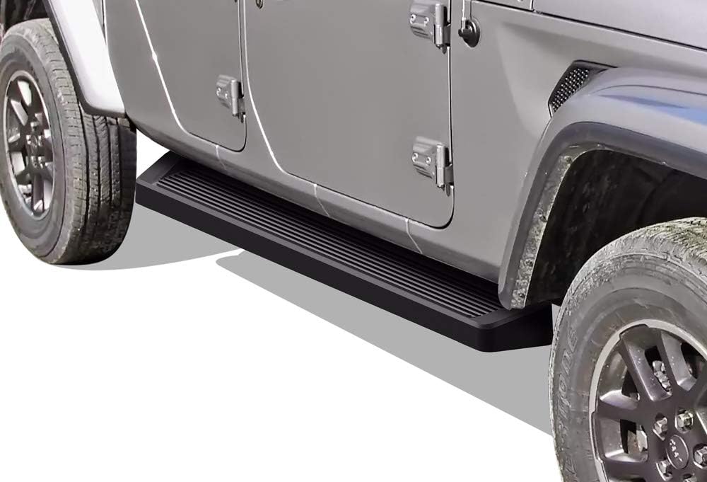 Black Running Boards Nerf Bars Side Steps V59377