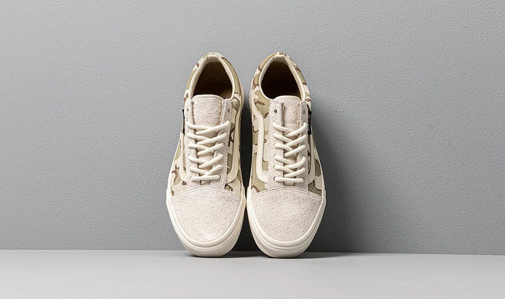 White Asparagus Camo Old Skool Shoes F838099