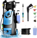 Electric Power Washer with 5 Nozzles and Hose Reel M855952