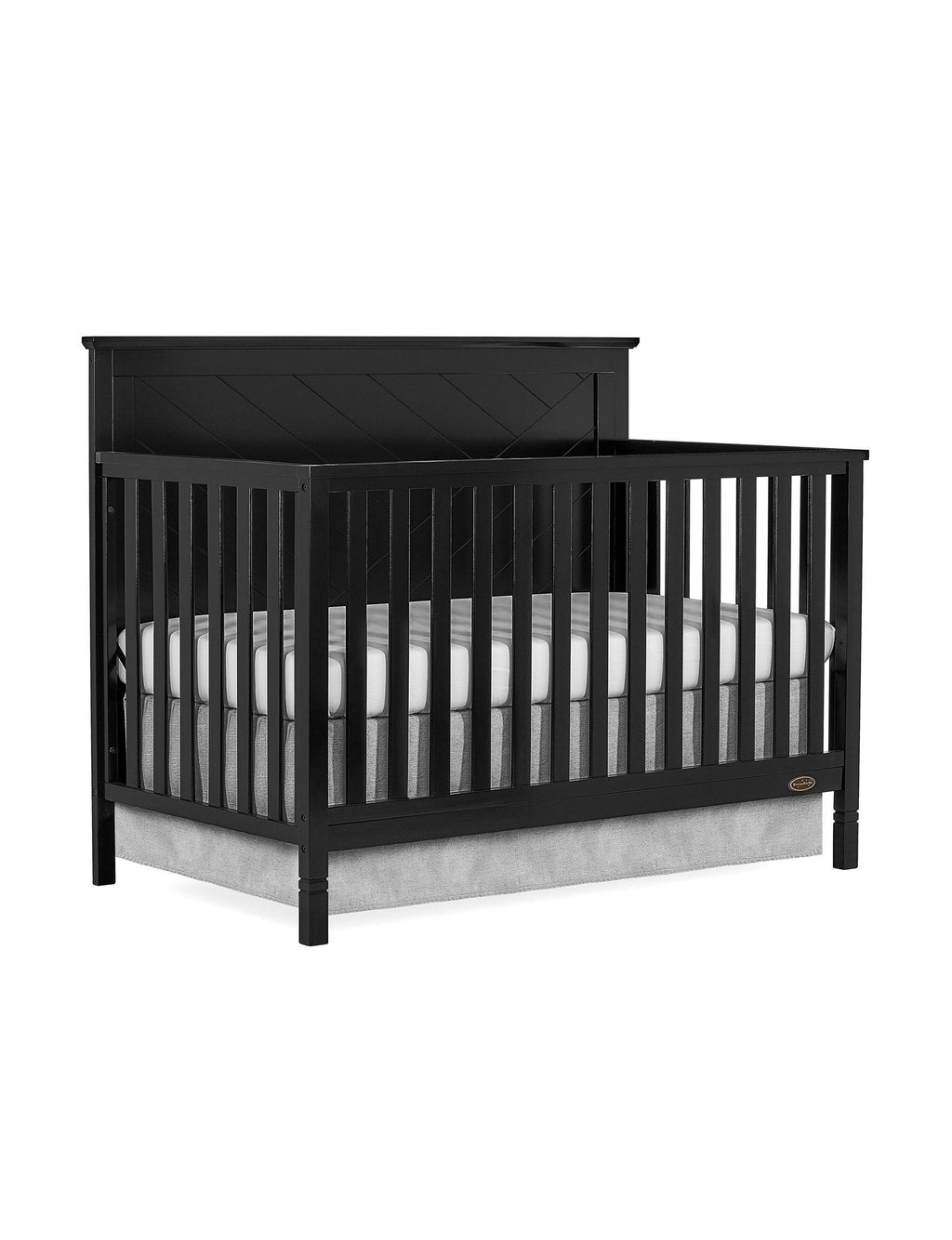 5 in 1 Convertible Crib Black P98400