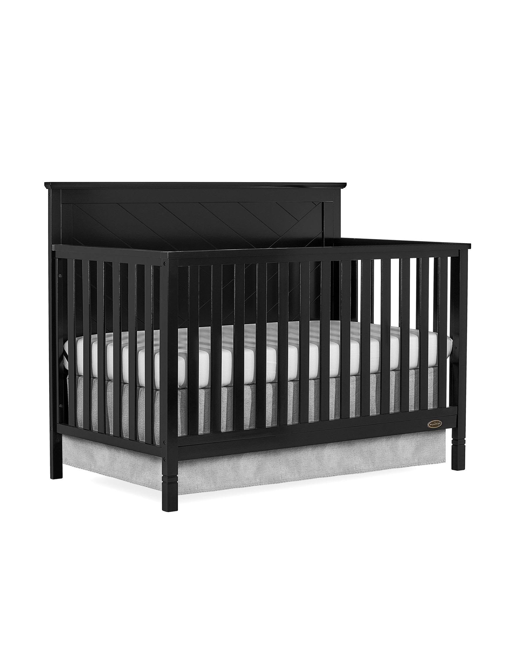 5 in 1 Convertible Crib Black P98400