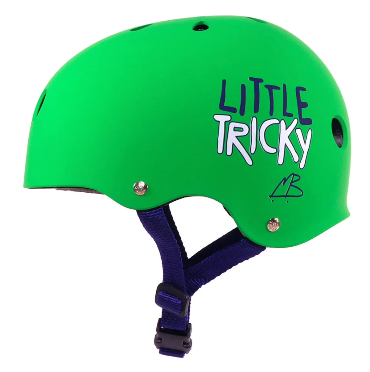 Green Rubber Kids Skateboard and Bike Helmet R34915