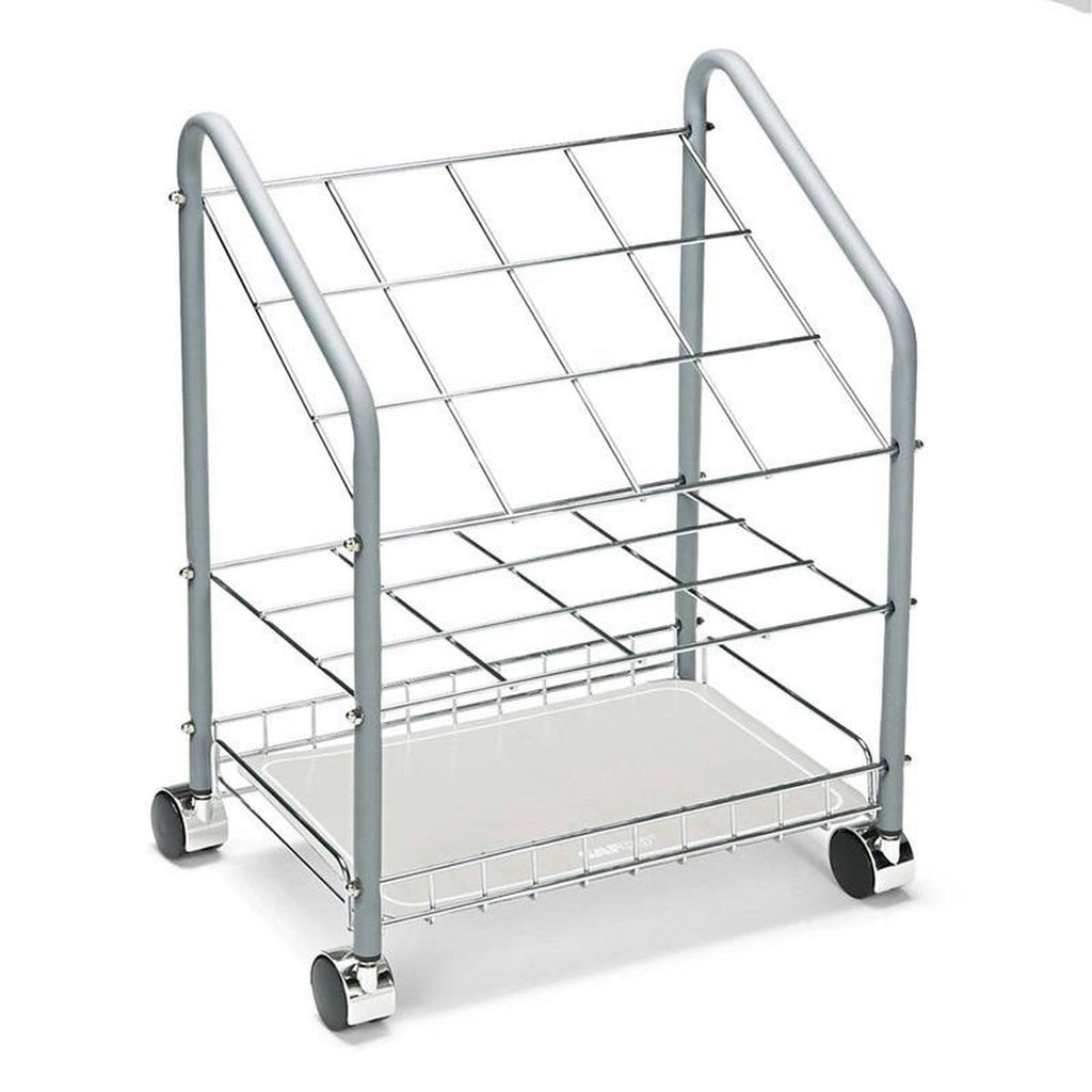 12 Compartments Wire Roll File J9585