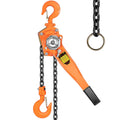 Lever Chain Hoist 1-1/2 Ton Capacity 10 Feet with 2 Hooks F7649