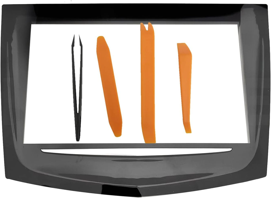 Touch Screen Monitor Replacement Screen Compatible with Cadillac Car 2018 2019 2020 2021 ATS Escalade SRX XTS CTS CTS-V Pack of 2 R148