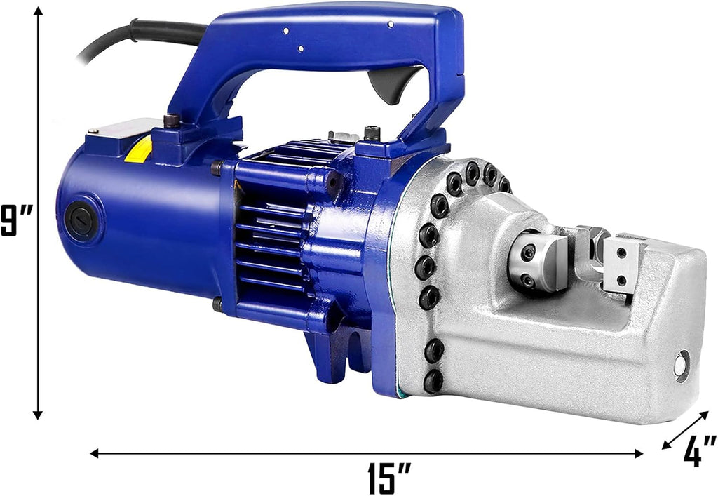 Electric Hydraulic Rebar Cutter, 1350W 110V, Cut 7/8inch 22mm Rebar L1663