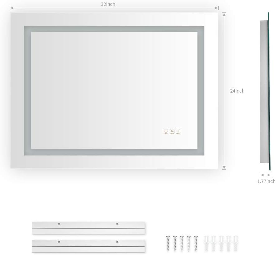 LED Lighted Bathroom Mirror C158