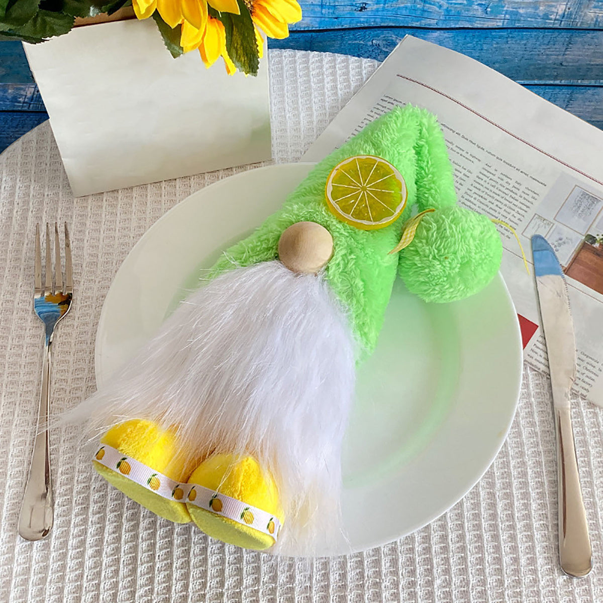 Plush Dwarf Doll W23526