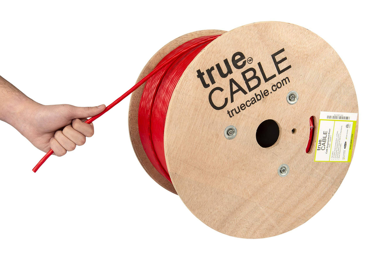 Cat6a Riser Unshielded Red 1000ft E661951