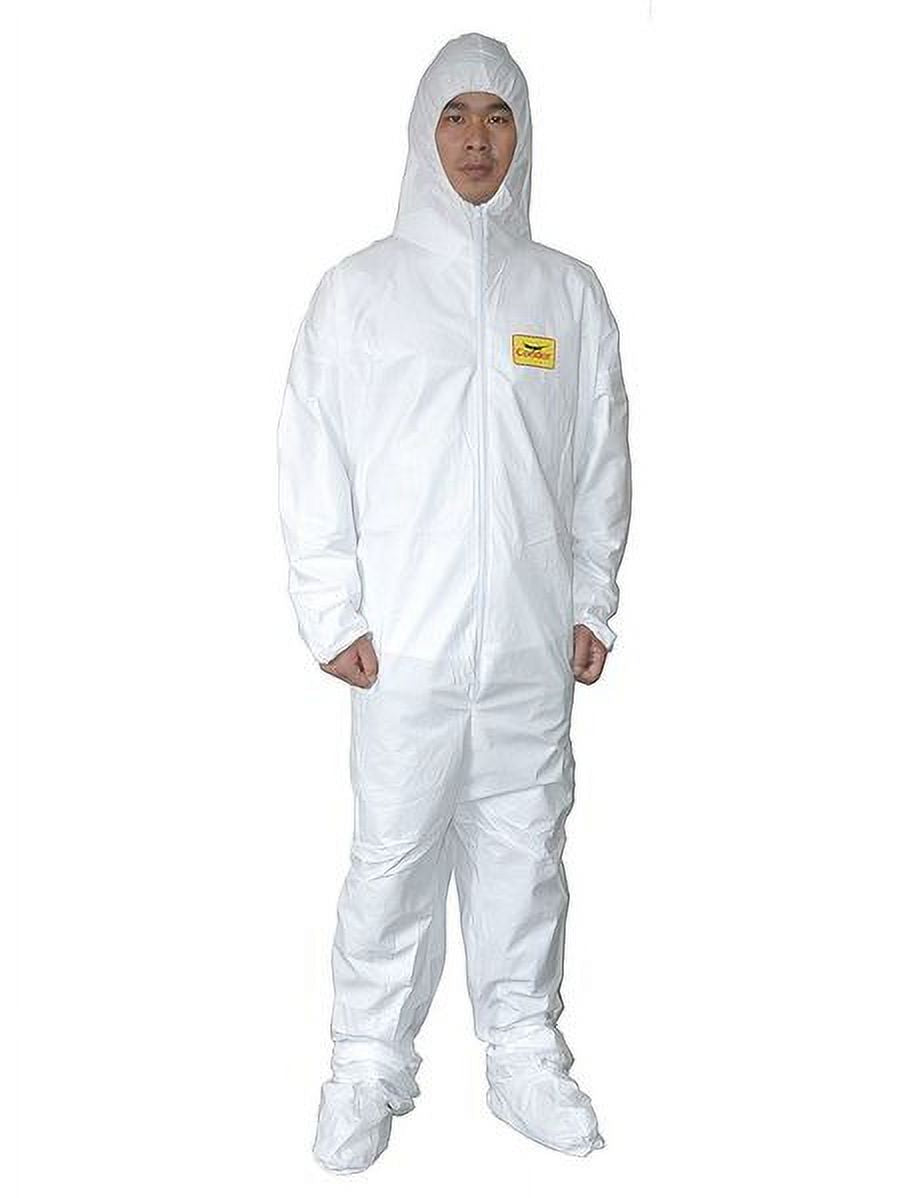 Condor Coveralls, 4XL, White, Film Lam, PK25 I705