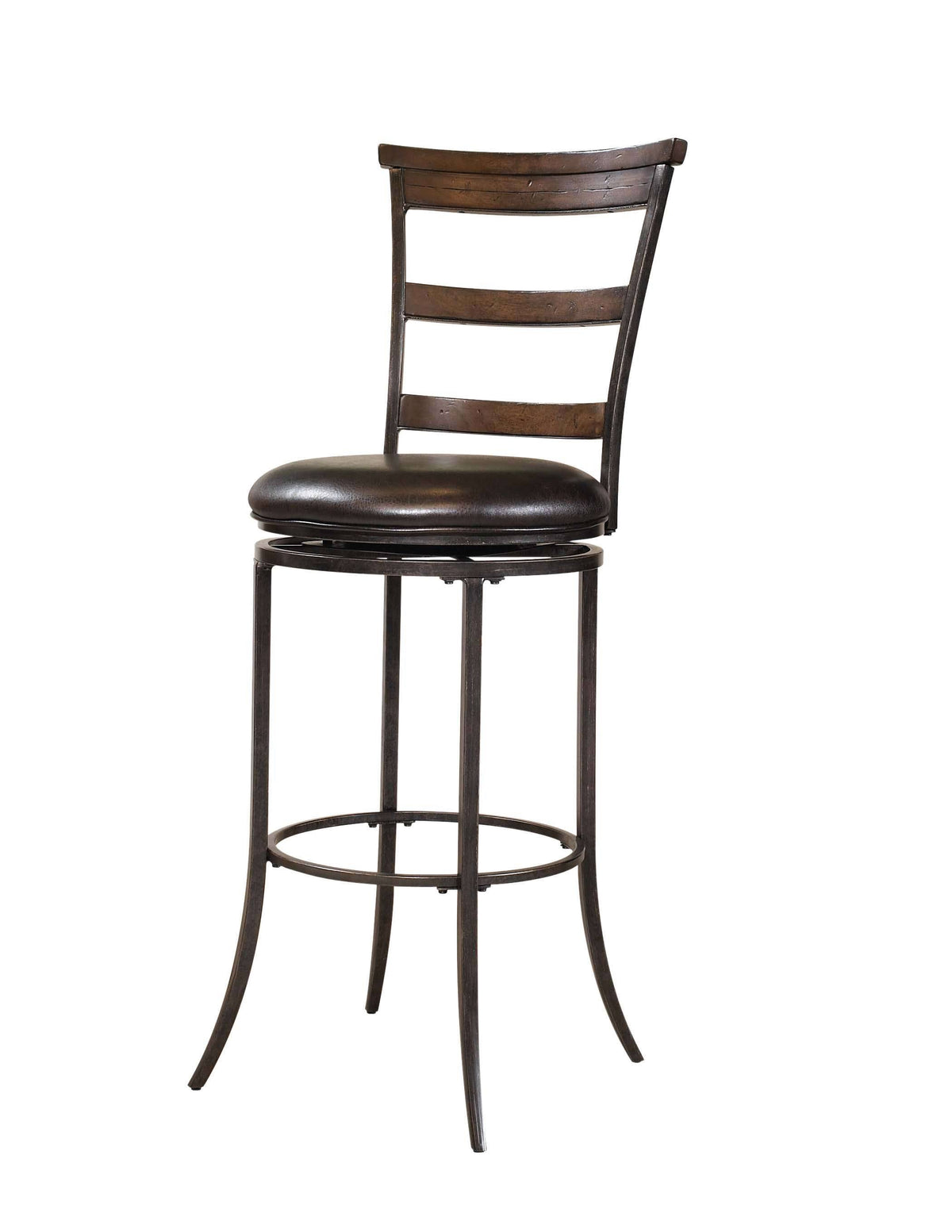 Swivel Ladder Back Bar Stool E58984