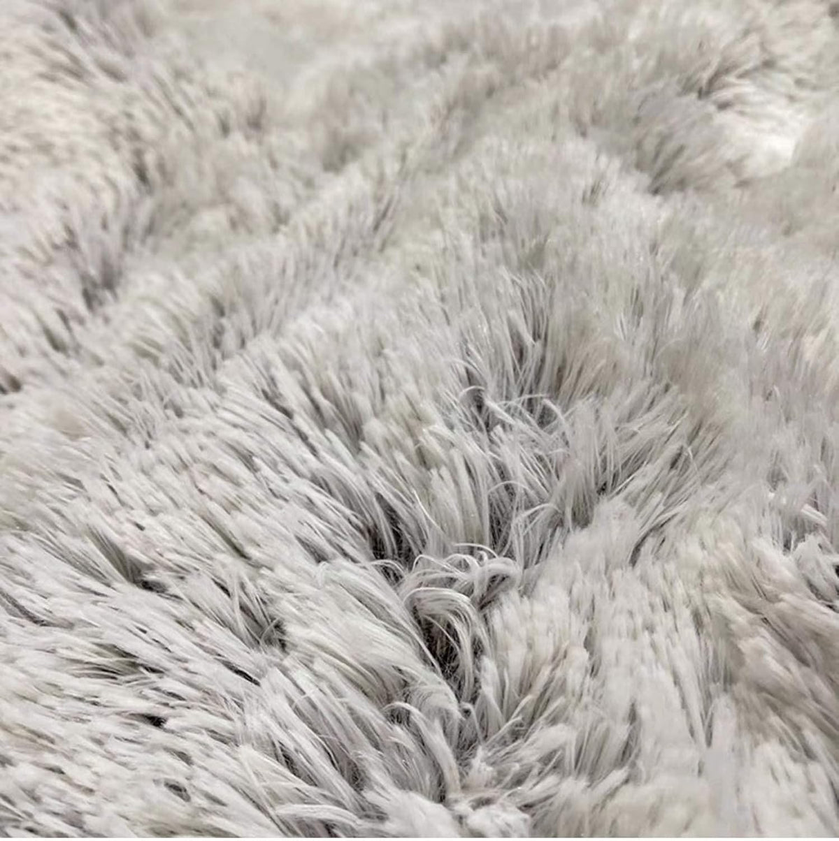 Large Pack of 2 Waterproof Soft Fluffy Dog Bed Mat with Removable Washable Cover B472042