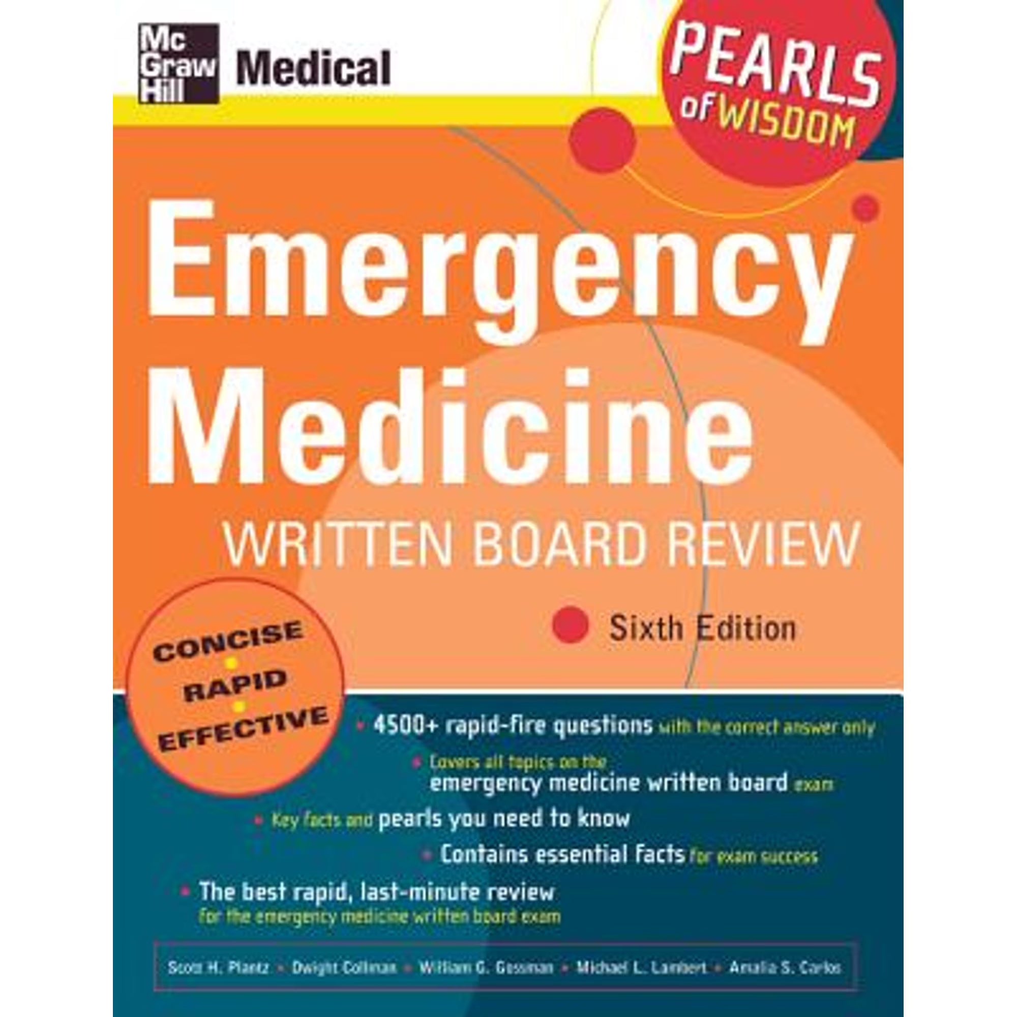 Emergency Medicine Written Board Review Paperback U248427