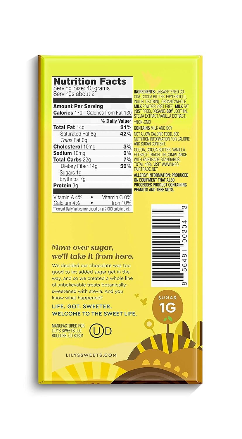 Milk Chocolate Sweets Bars, 3 oz (12 Count) T77179