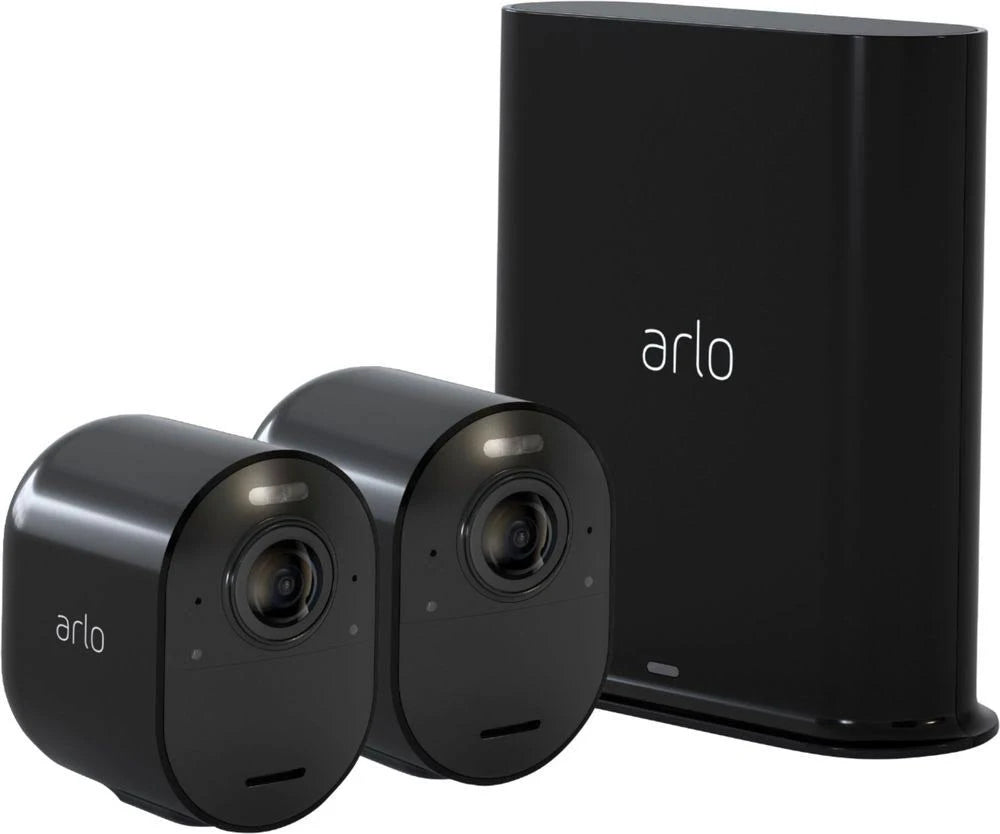 4K Wire-Free Security Camera with Color Night Vision (2 Camera System) Q520