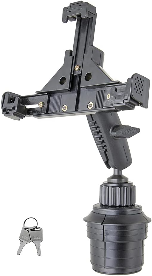 Black Cup Holder Phone Mount U9360