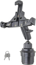 Black Cup Holder Phone Mount U9360