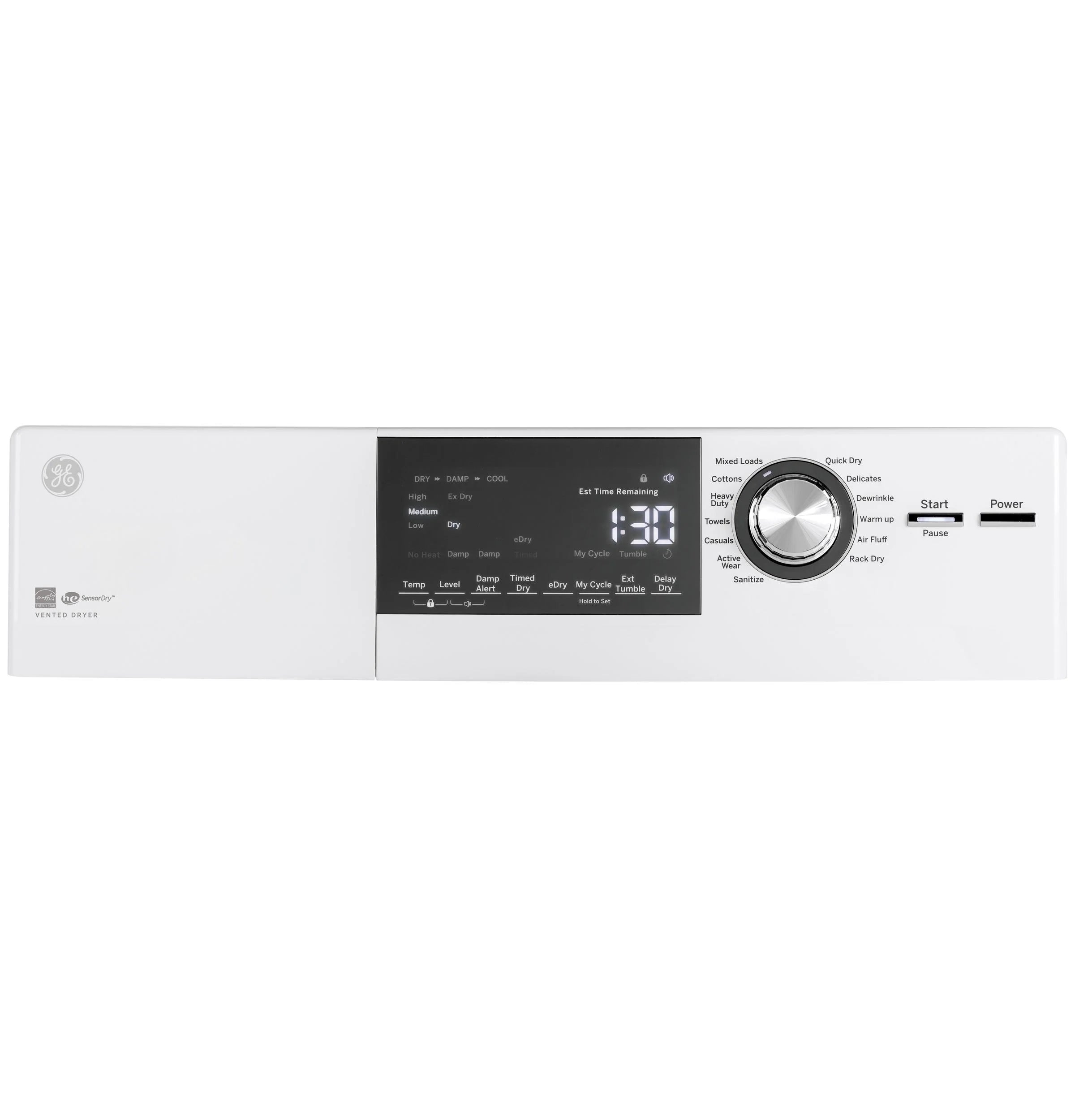 24" 4.3 Cu.Ft. Front Load Vented Electric Dryer with Stainless Steel Basket C691
