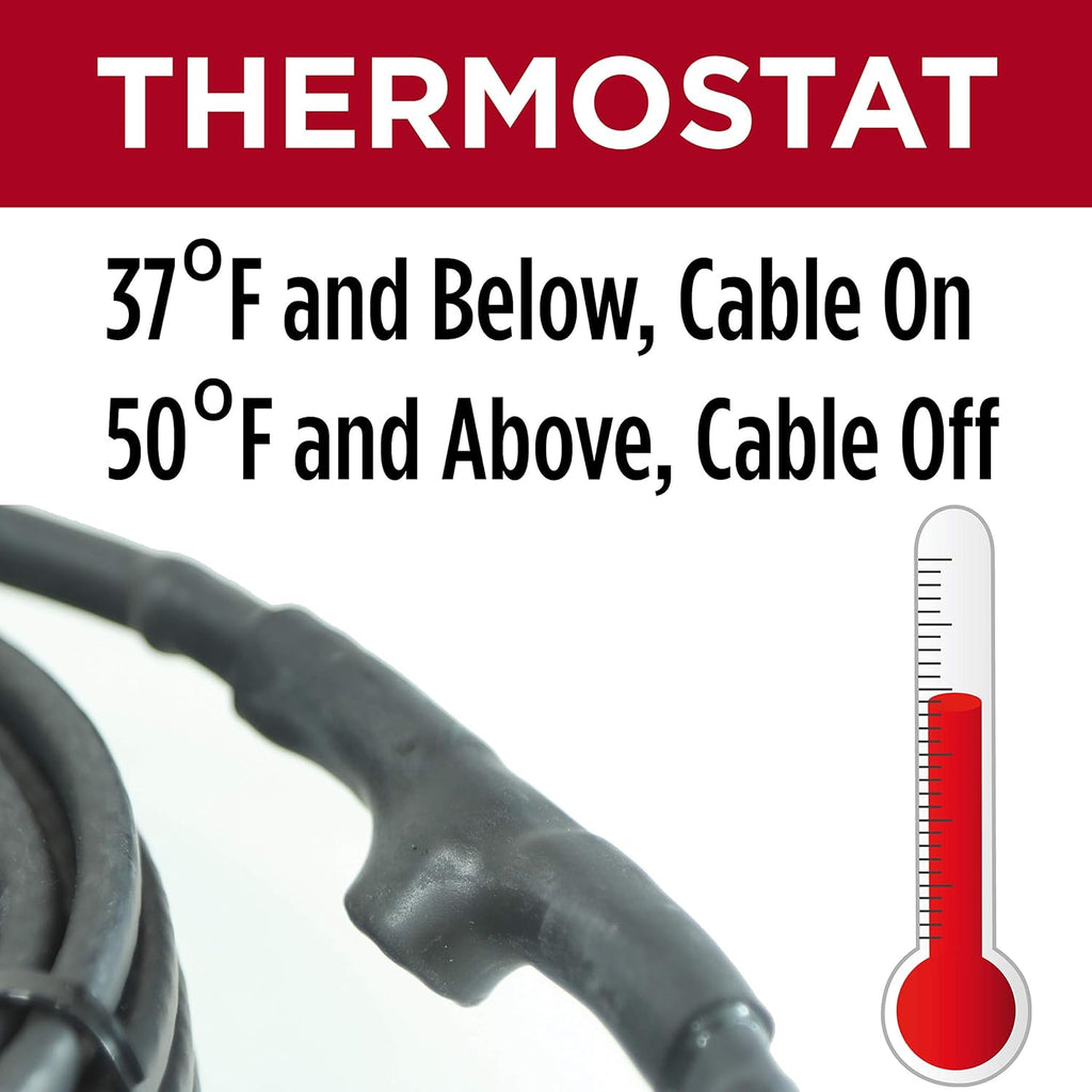 40 feet Self-Regulating Heat Cable, 120 volt L653