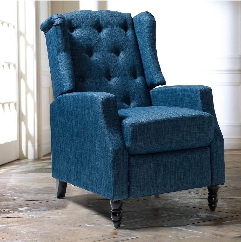 Pink Tufted Manual Recliner C16822