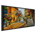 Framed Oil Painting Print on Canvas O27464