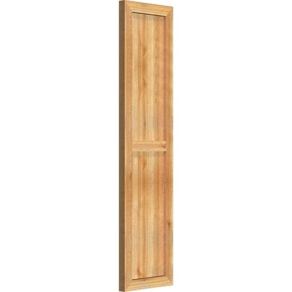 Framed Board-n-Batten Shutters, Rough Sawn Western Red Cedar (Per Pair) L55735