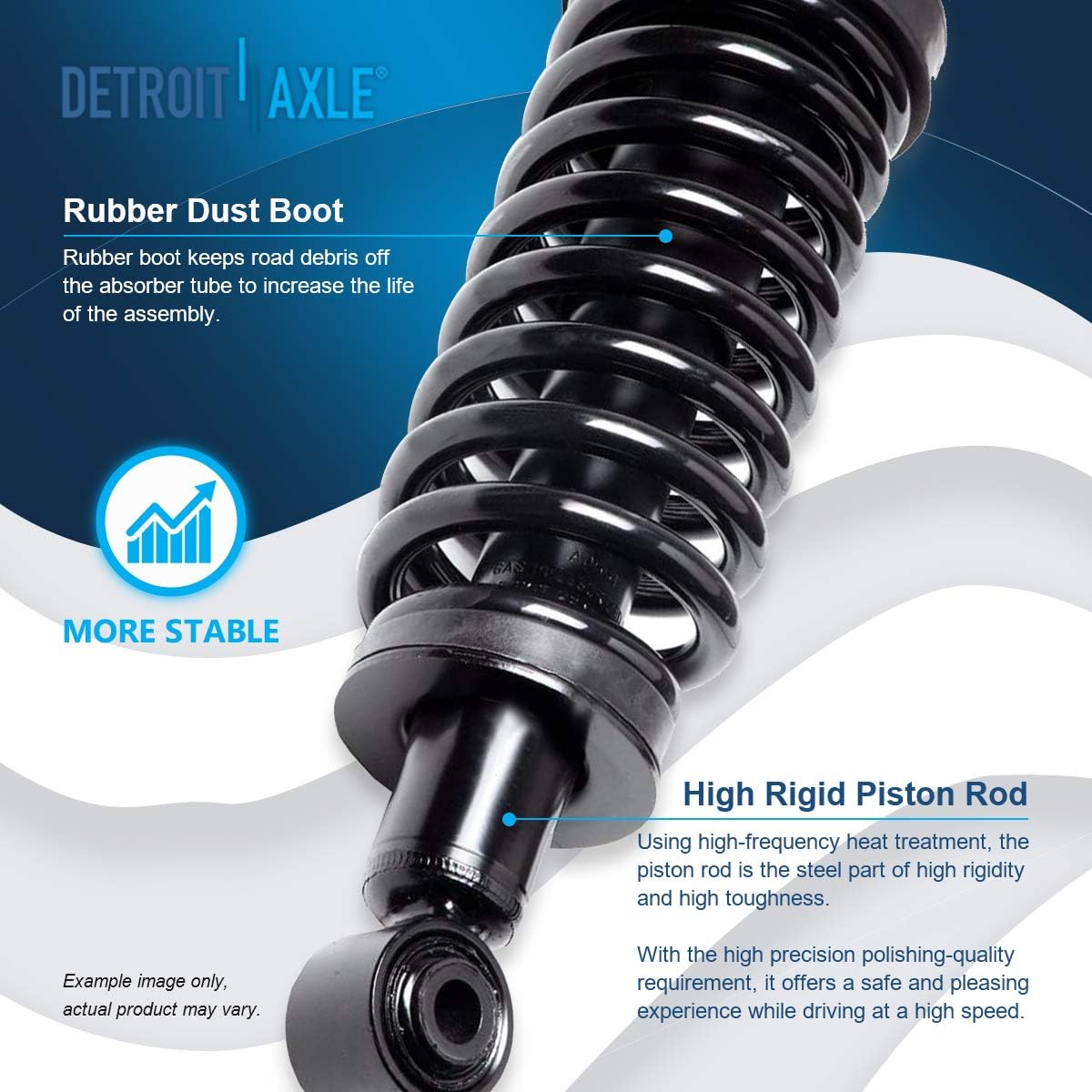 Front Struts with Spring Assembly 2pc Set K8648