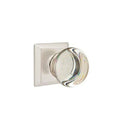 Passage Crystal Knob with Satin Nickel Finish A471