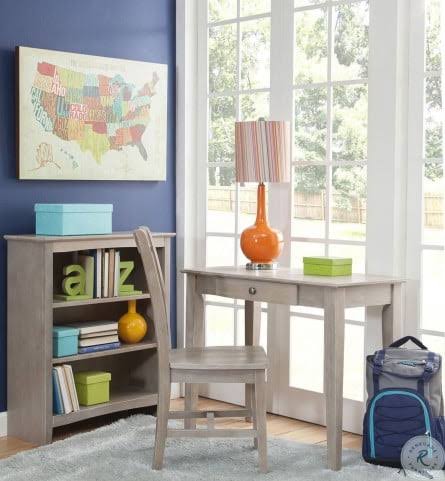 Washed Gray Taupe Two Drawer File Cabinet J971788