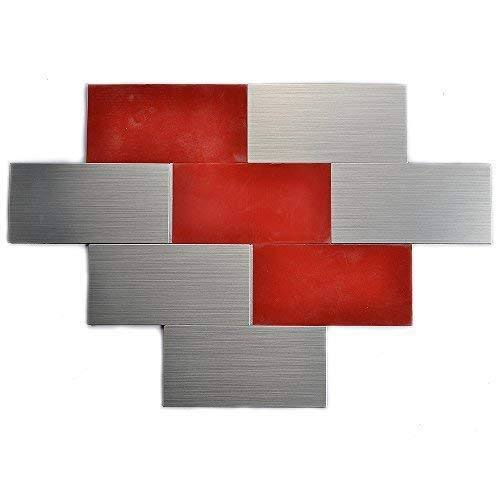 Peel and Stick Tile Backsplash (3x6 inch Chip Size Pack of 40) H2429