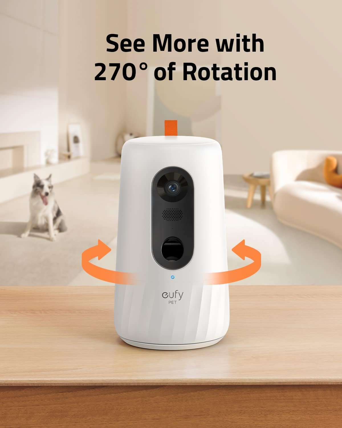 1080p Pet Dog Camera with Treat Dispenser F97078
