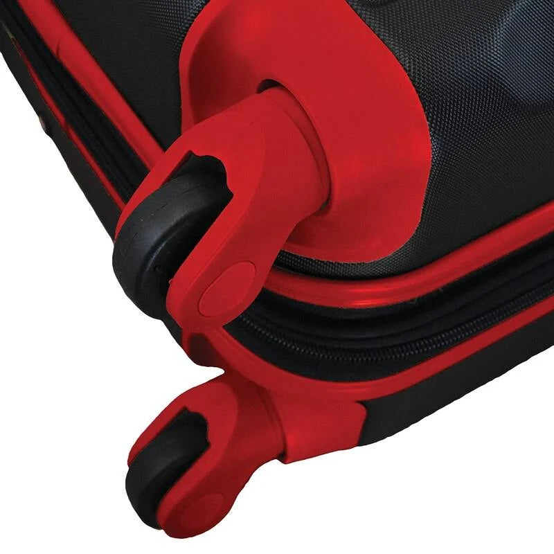 Red Two-Tone Spinner Carry-On D20510
