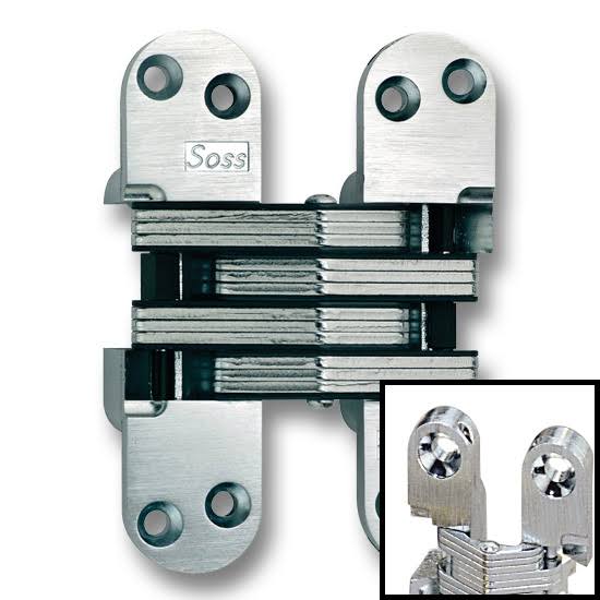 Invisible Hinge, Satin Nickel V23007