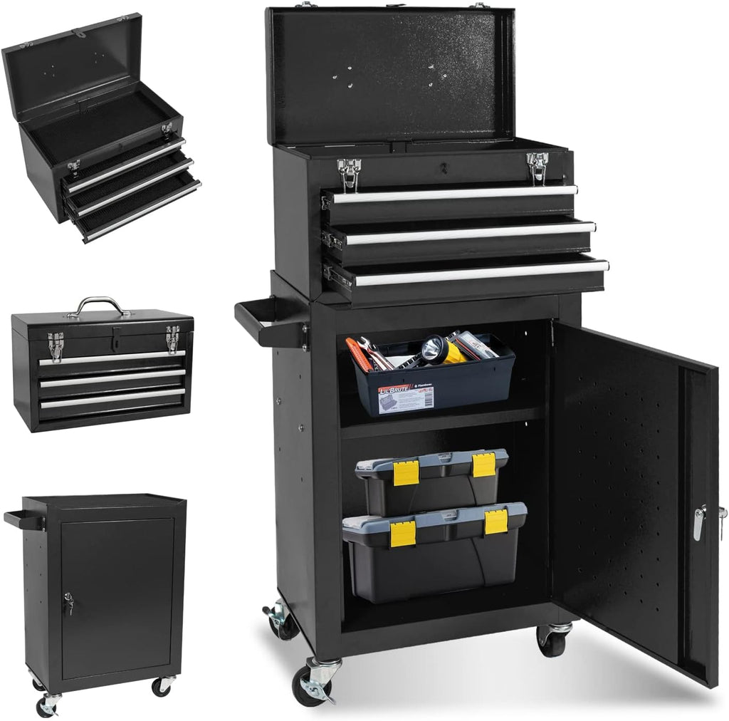 Rolling Tool Chest with Detachable Tool Box G238694