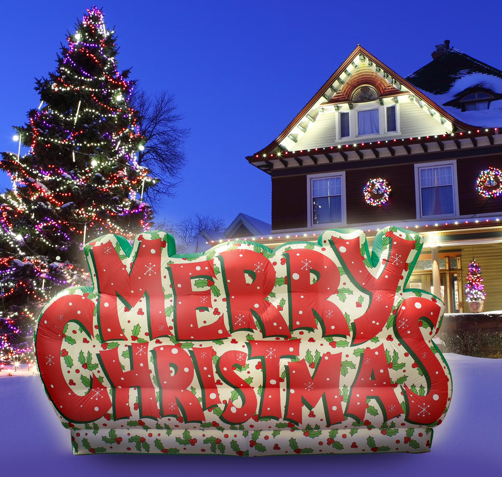 Inflatable Lawn Sign, 9 foot wide, 5 feet high J208187