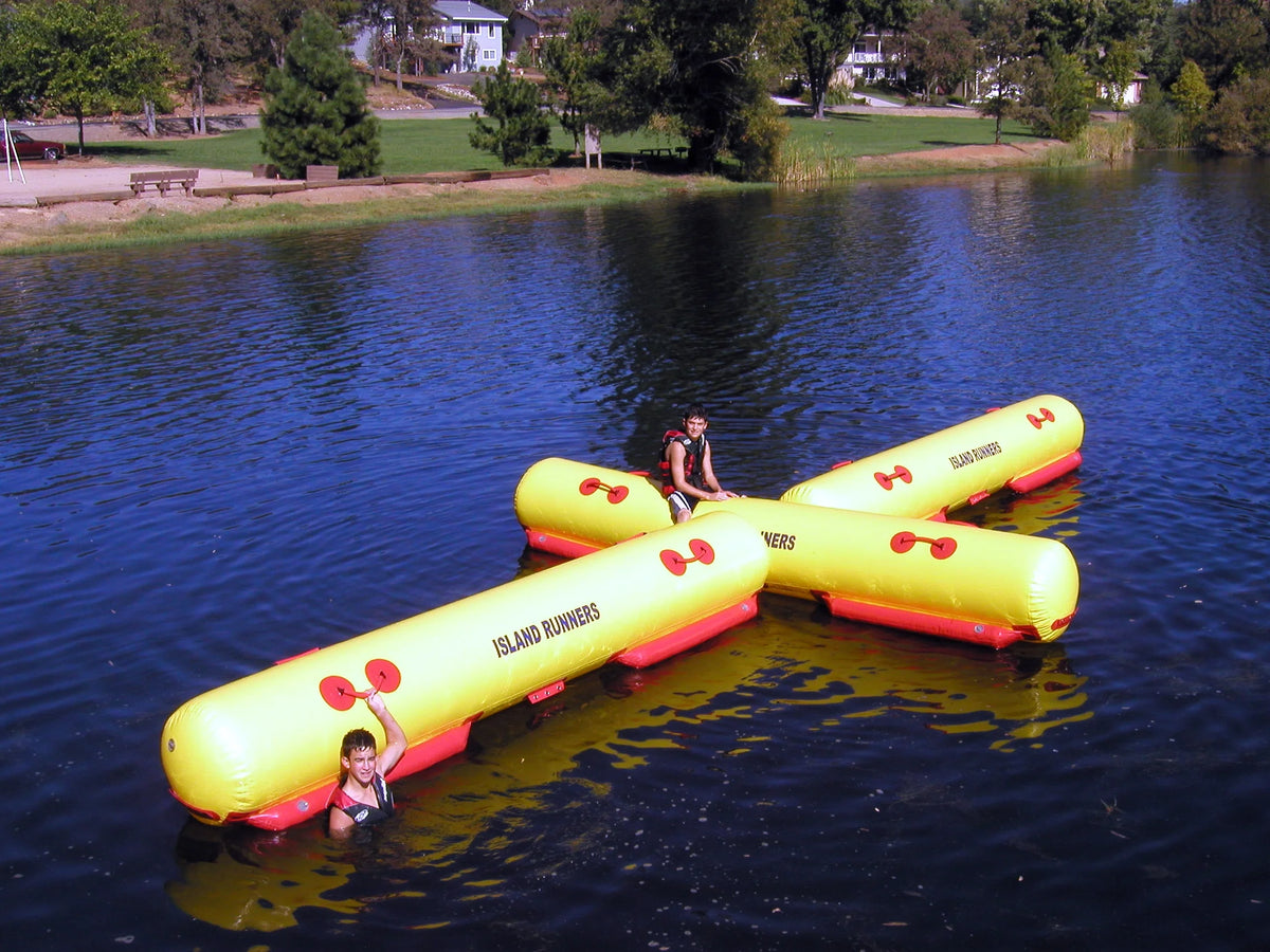 12' Island Runner Log Water Bouncer and Trampoline Attachment L512623