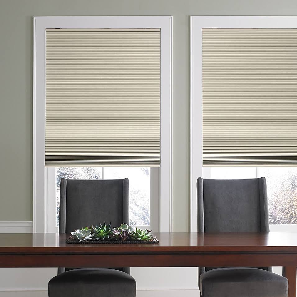 Sand Cordless Blackout Cellular Shade W3588